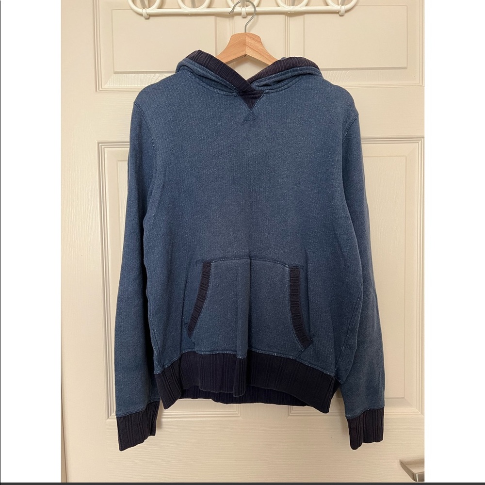 Blue French Terry Hoodie